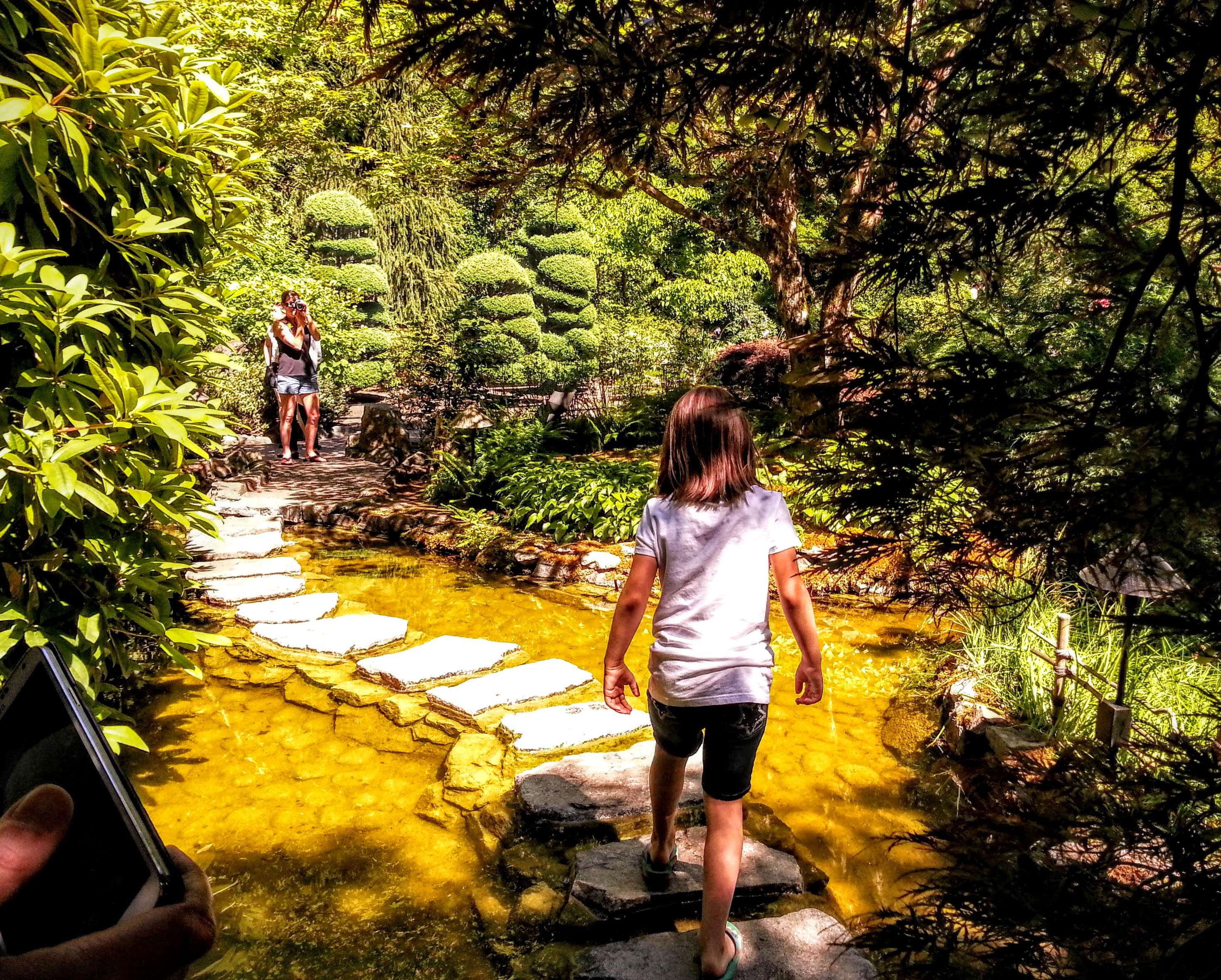 Sunken Garden at Butchart Gardens in British Columbia
